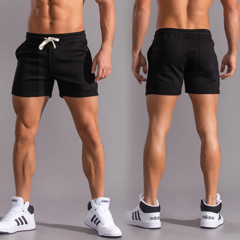 Men' Shorts Cotton Homme Oversized Basketball Sport Fitness Running...