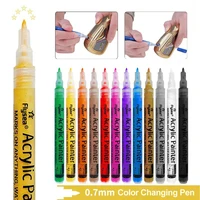 Golf Club Color Changing Pen Acrylic Ink Pens Paint Markers Pen With Strong Sunscreen Waterproof Covering Power Golf Accesoires 1