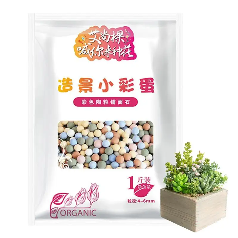 

Pebbles For Succulent Plants Coarse Sand To Plants Matte Texture Cactus Bonsai Rocks Mixed Color Universal Granular Fertilizer