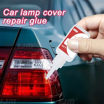 Kit di riparazione fari auto: colla ad asciugatura rapida – Ripristina le lampade per auto/SUV/camion/motociclette, durevole e facile da applicare