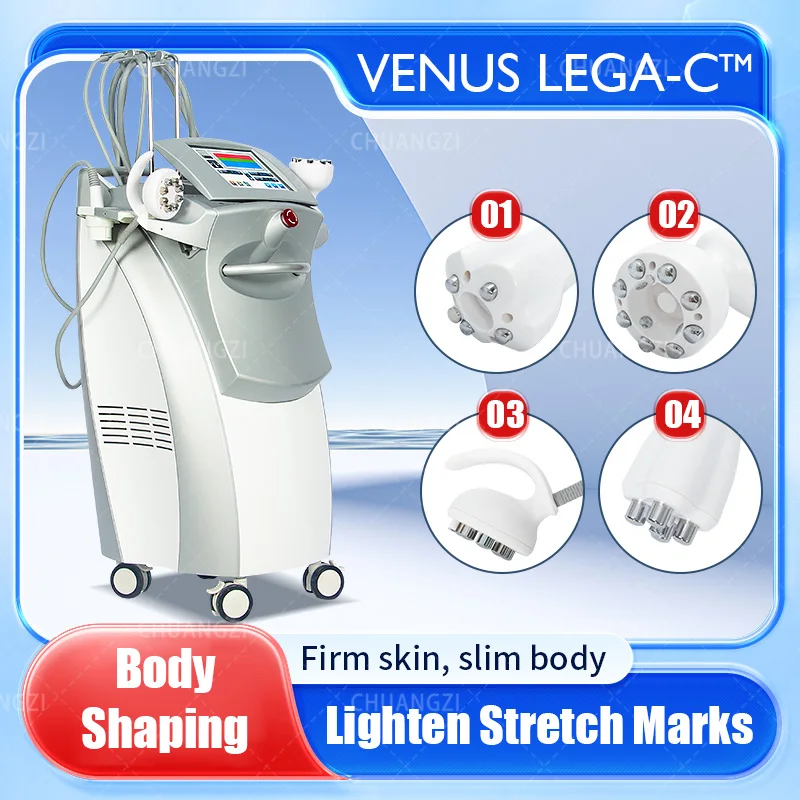 

Non-Invasive Cellulite Machine Body Shape Weight Loss 4D Venus Legacy Tratamiento Corporal Skin Rejuvenation Body Contouring