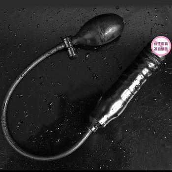 Adjustable Huge Inflatable Dildo Anal Butt Plug Penis Realistic Soft Ass Expanding Sex Toys For Women Men Couple Sex Products 4