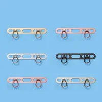 New Ultra-thin Metal Phone Lanyard Gasket Patch Stainless Steel Sturdy Hanging Cord Clips Cellphone Safety Connecter Accessories 6