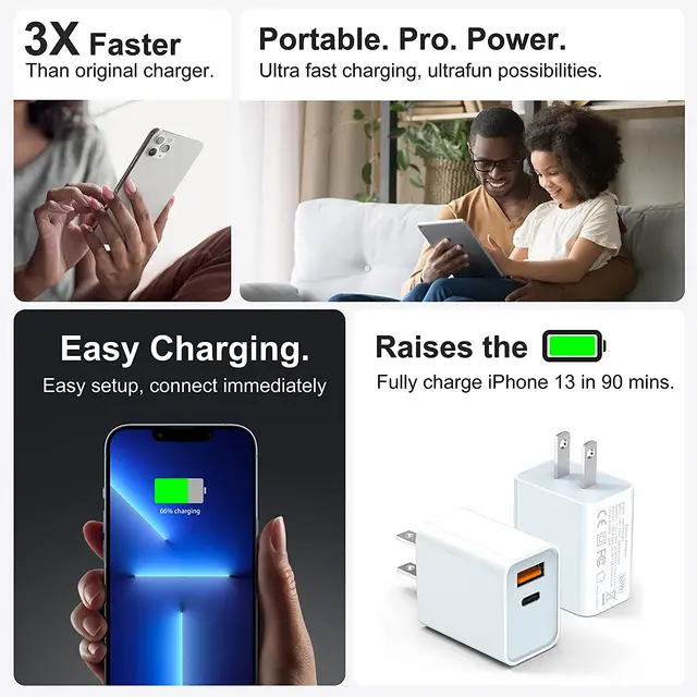 High-speed charging and compact design