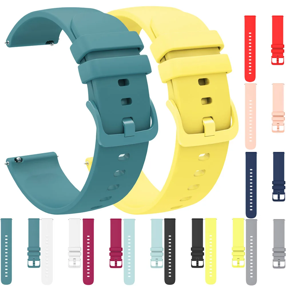 Versatile Smartwatch Replacement Wristband Strap - 18mm/20mm/22mm