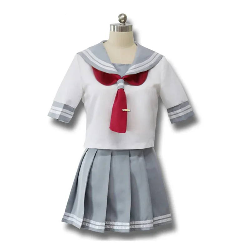 

Japanese Anime Love Live Sunshine Cosplay Costume High See Chika Girl Sailor Uniform Love Life Aqours Uniform