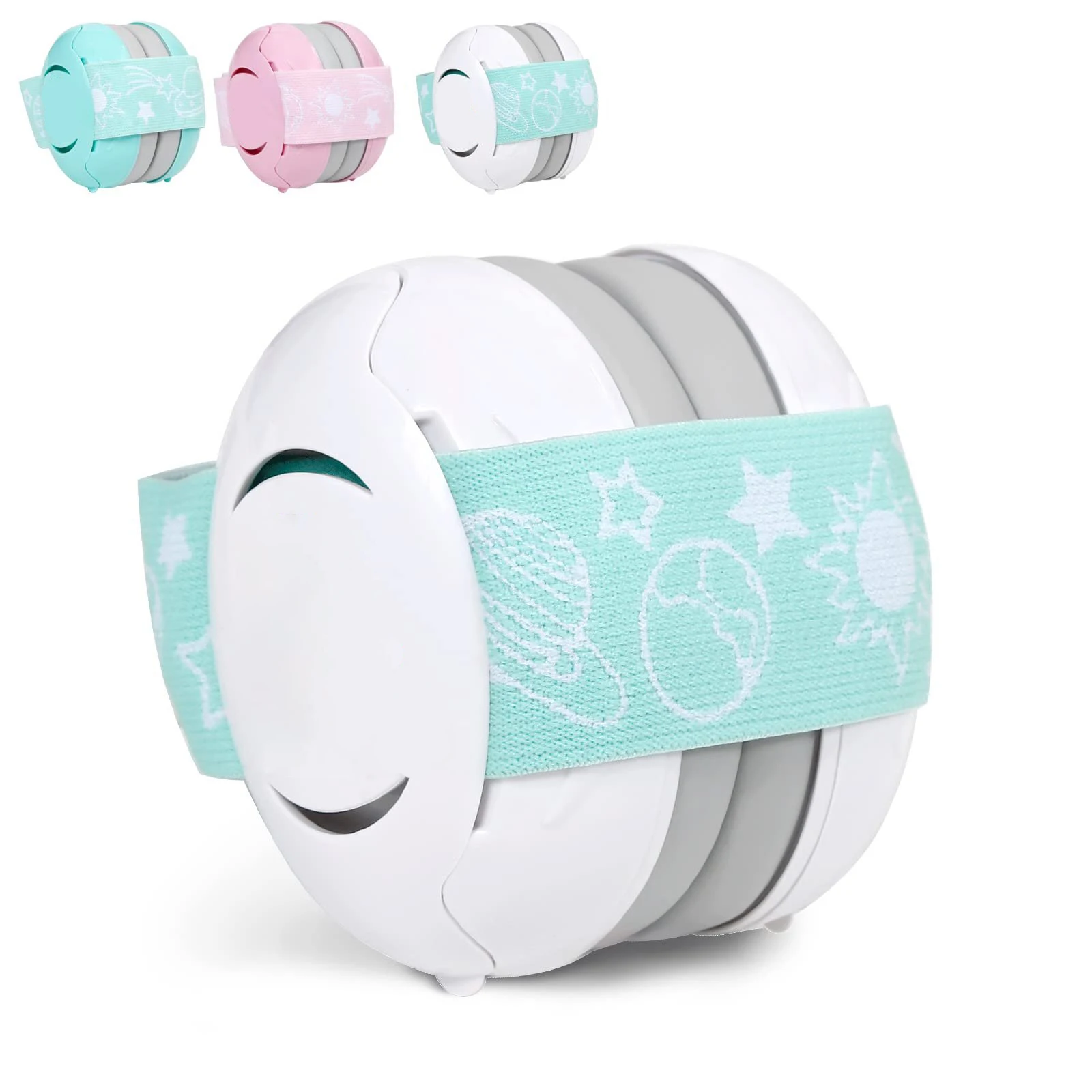 Noise Cancelling Ear Muffs Ear Covers for Infants Baby Airplane Travel