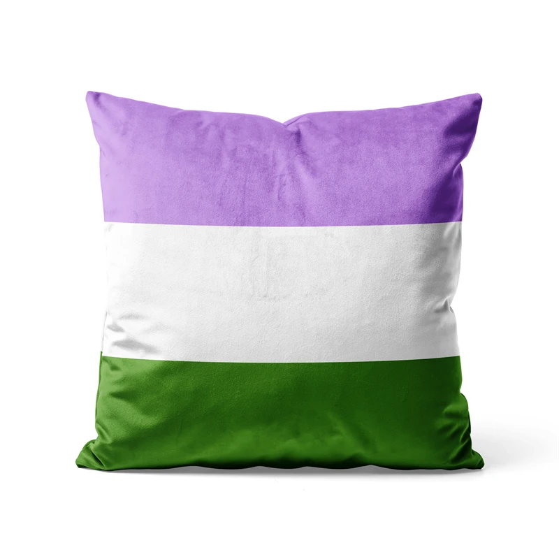 

Наволочки Gaslight Gatekeep Girlboss Genderqueer Pride Flag, наволочки для дивана, 45 см x 45 см