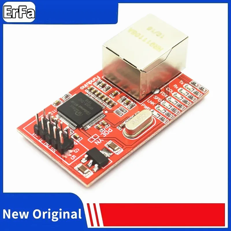 Mini W5100 Lan Ethernet Shield Modulo Scheda Di Rete Per Arduino R3 W5100 3.3V Compatibile Per Arduino Ethernet Mega 2560