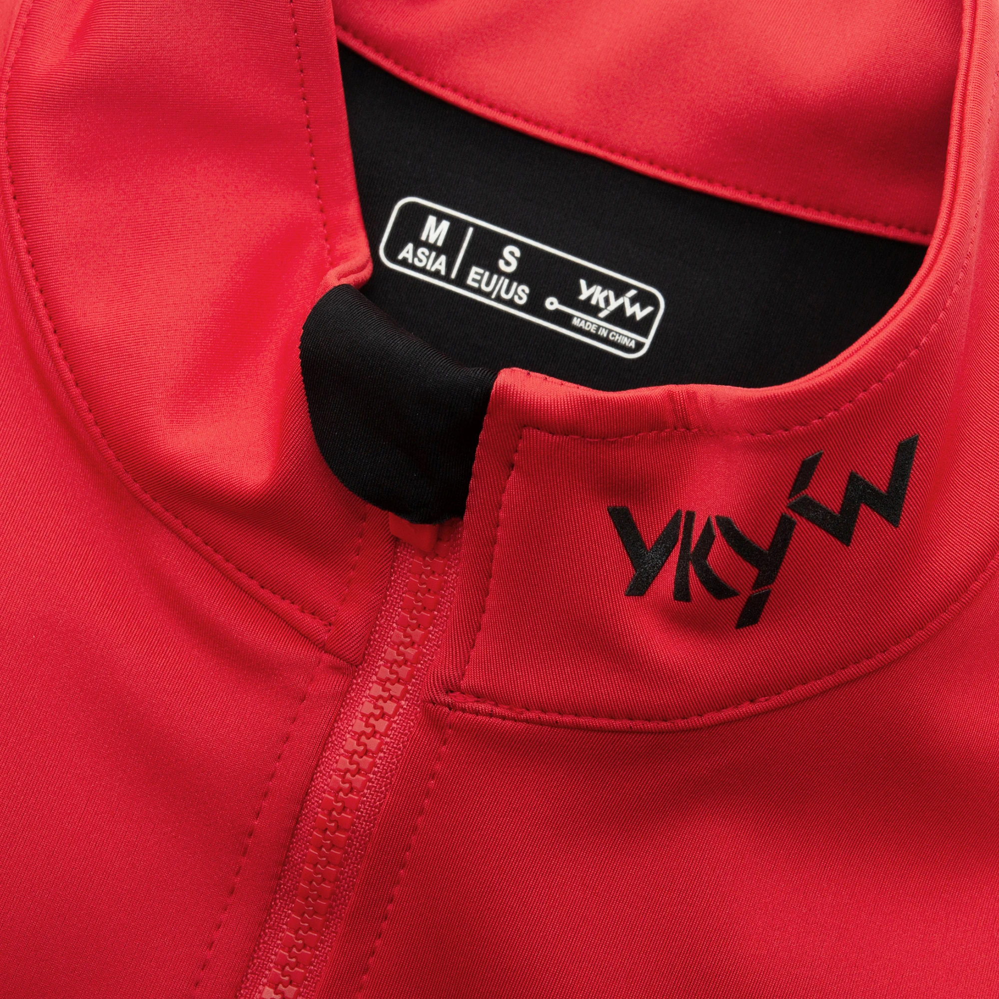 YKYWBIKE Herren Fahrradjacke Langarm Fahrradbekleidung Winddicht Wasserdicht Fahrradshirt Windjacke MTB Rennradtrikot – Detail 18