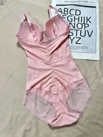 Naisstoo femmes Shapewear Body pour contrôle du ventre sans couture corps Shaper string combinaison soutiens-gorge 4
