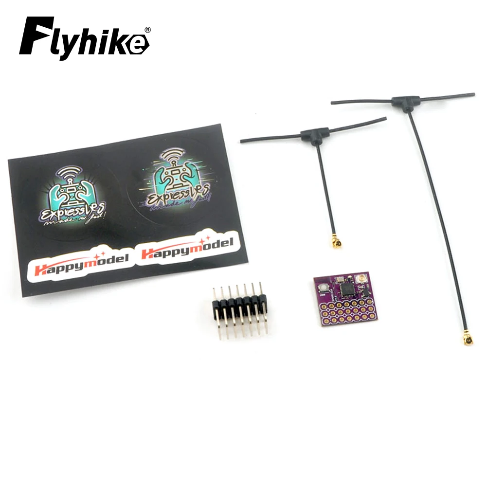 

Happymodel ExpressLRS ELRS EPW6 TCXO 2,4 ГГц 6CH PWM приемник EPW5 обновленный подходит для FPV RC квадрокоптера