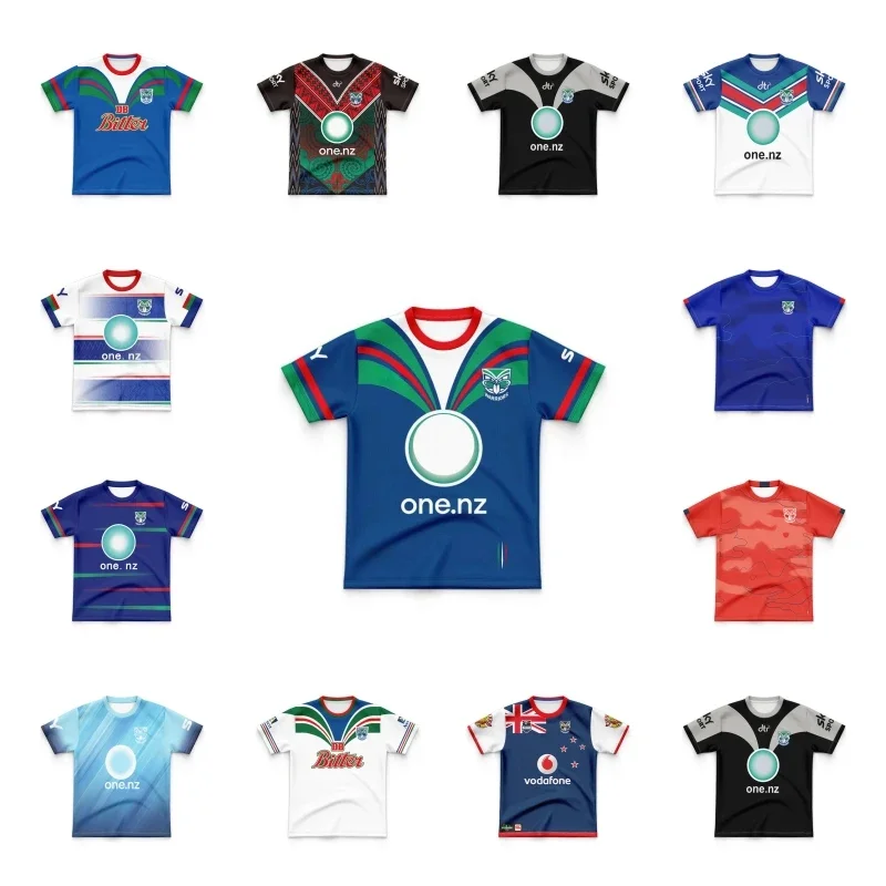 2024 Kids New Zealand Warriors Home/Away/Indigena/Heritage Training Rugby Jersey