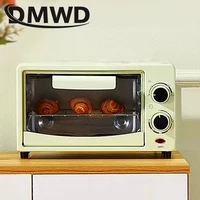DMWD Electric Baking Oven 12L Kitchen Multifunctional Small Roaster Intelligent Timing Barbecue Bread Pizza Baking Maker 2