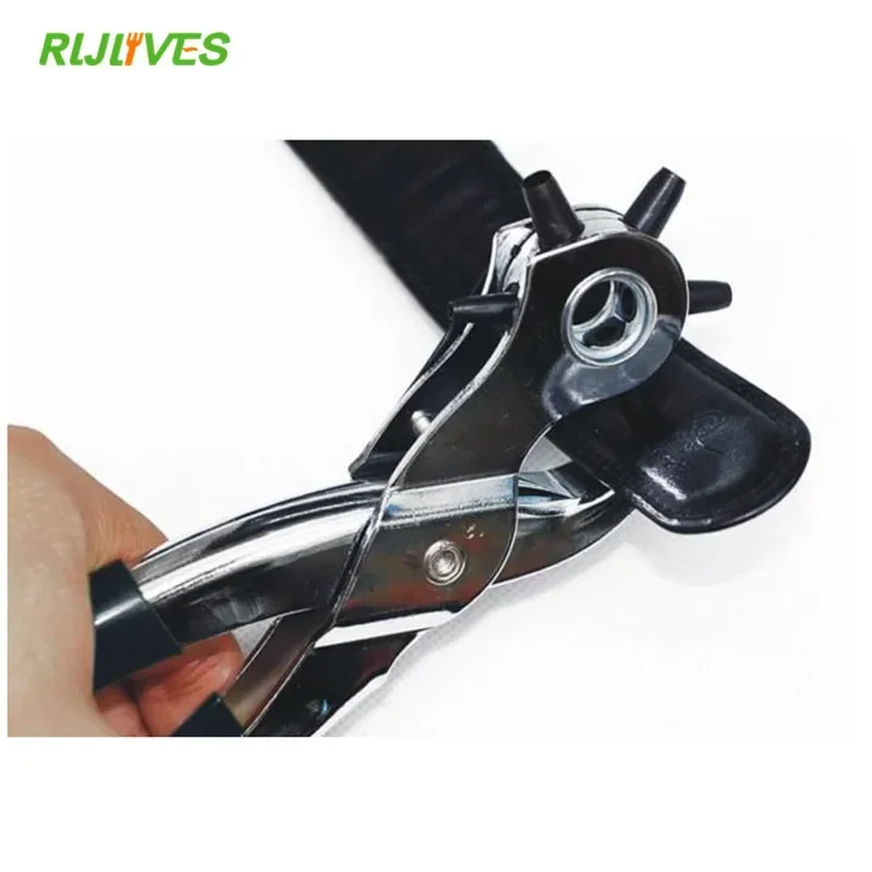 Leather Hole Punch Leather Craft Tools Leather Sewing Tools 5 Hole Size Belt Hole Puncher