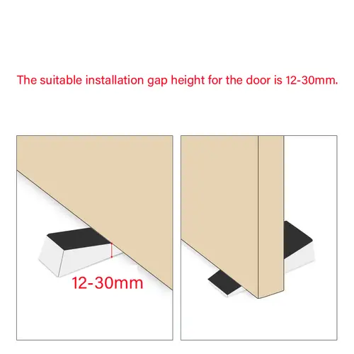 1Pcs Safety Silicone Door Stop Stoppers Block Wedge Doorstops Door Stopper Home Office Door Rear Retainer Anti-collision Stop - Image 5