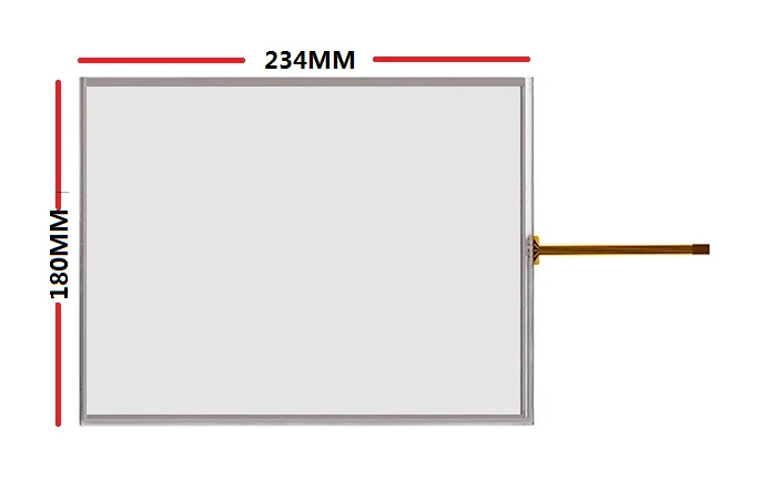 

Новый 2,8-дюймовый сенсорный экран подходит для женской модели 6AV6545-0CC10-0AX0 Сенсорная панель 10,4*234 мм