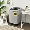 COSTWAY Portable Washing Machine, 11Lbs Capacity Full-automatic Washer with 8 Wash Programs, LED Display, 10 Water Levels 2