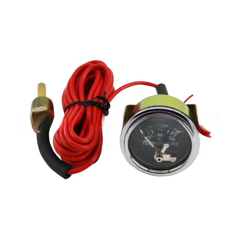 자동차 수온계 40-120C 130-250F 12V 24V 머피 센서용 철 게이지 자동차 트럭 보트 엔진 냉각 모니터