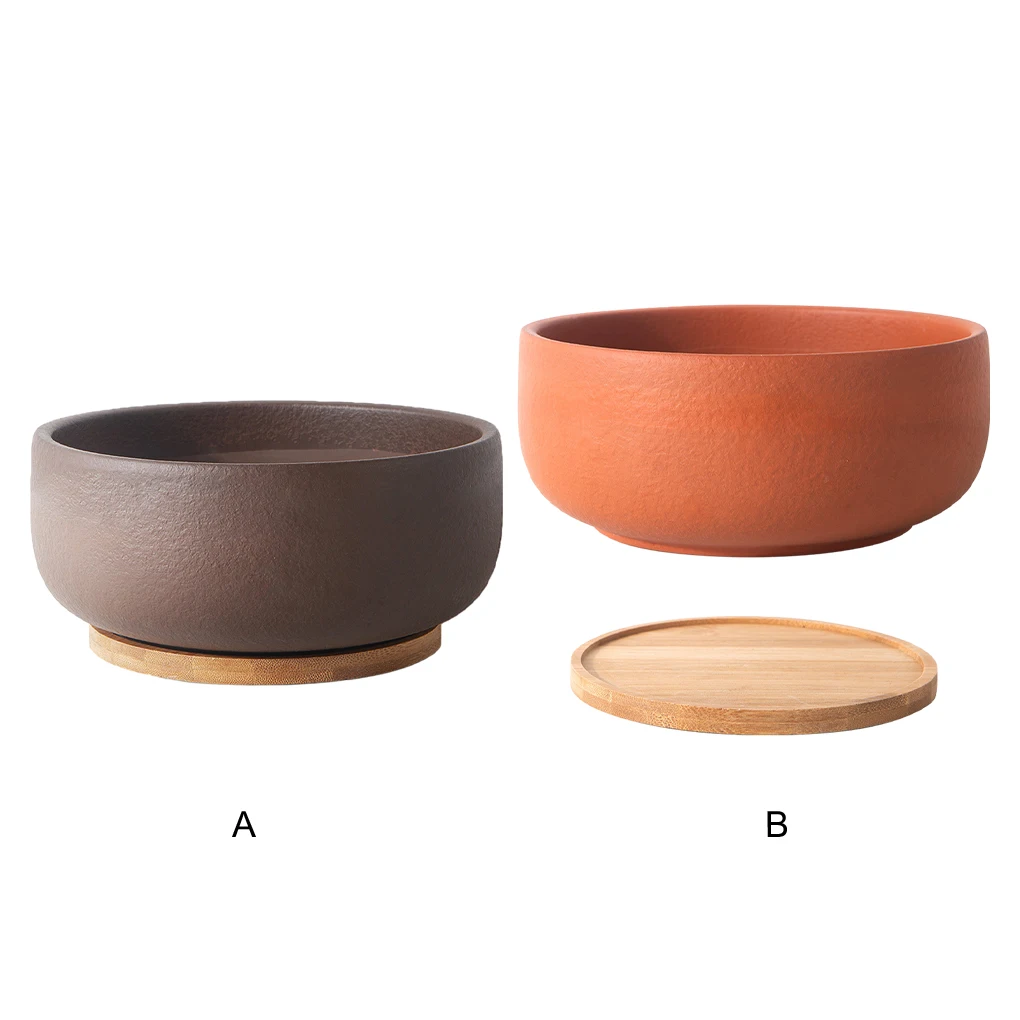 

Exquisite Terracotta Planter - Fluent Line And Friendly To Environment Living Space Wear-proof