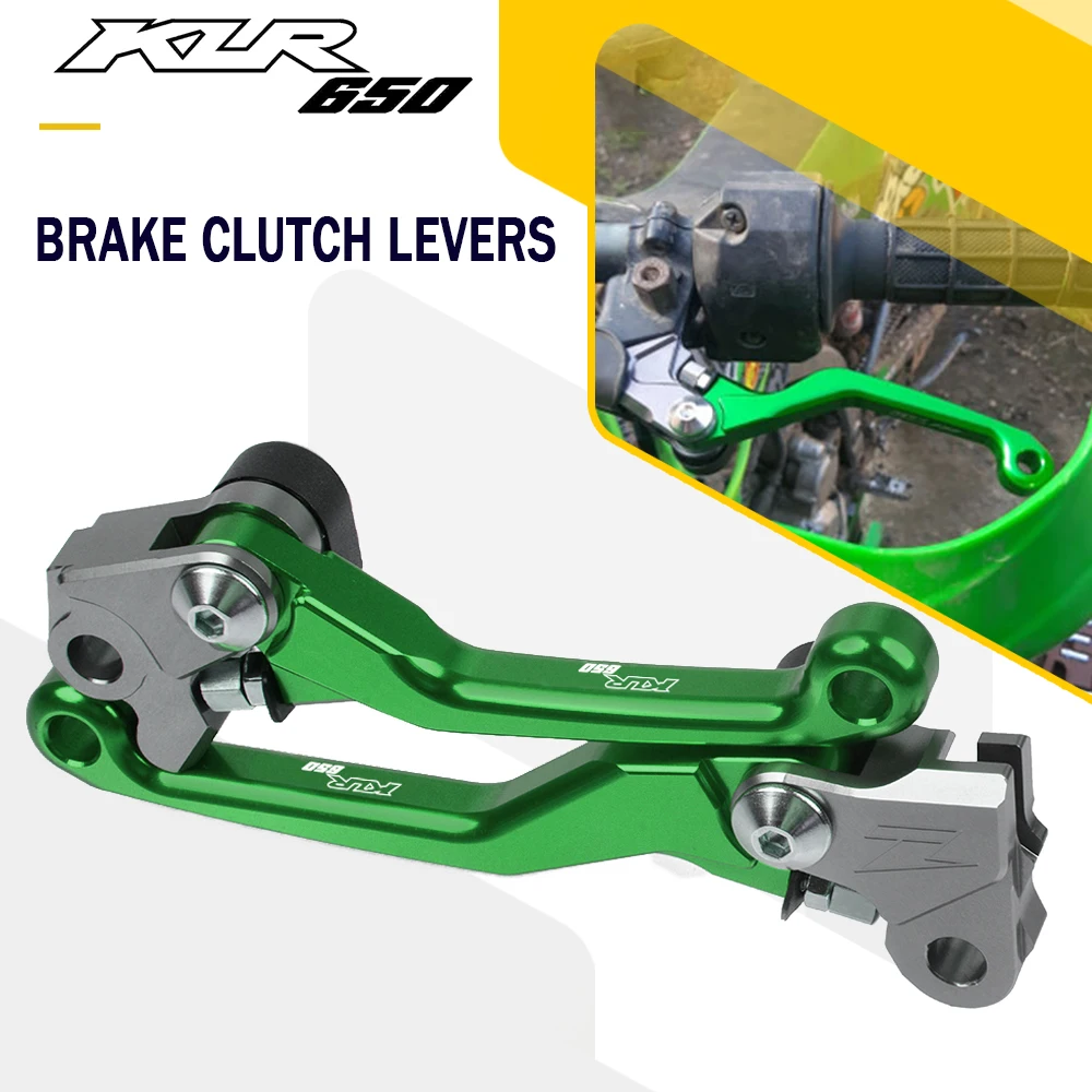 

FOR KAWASAKI KLR650 KLR 650 ADVENTURE ABS 2022 2023 2024 Motorcycle Dirt Bike Motocross Accessories Brake Clutch Pivot Lever