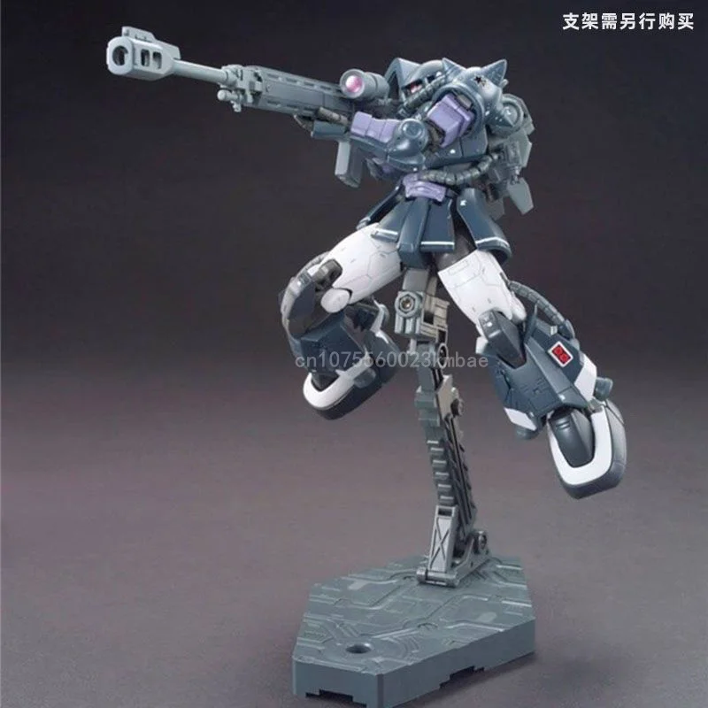 Hg 피규어 Ms-06r-1a Zaku 2 높은 이동성 유형 액션 피규어, 1/144 조립 모델 PVC 컬렉션 룸 장식, 어린이 선물