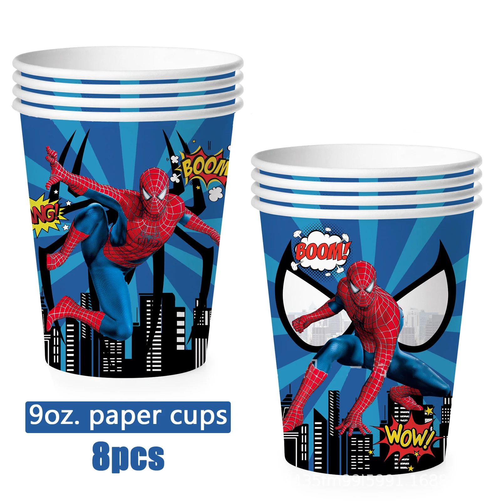 Spiderman Birthday Party Tablecloth Disposable Plastic Table Cover Tableware for Kids Birthday Party Baby Shower Decorations