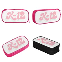 K-12 Melanie Martinez Pencil Case Music Singer Pencilcases Pen for Student Big Capacity Bags Students School Cosmetic Stationery 2
