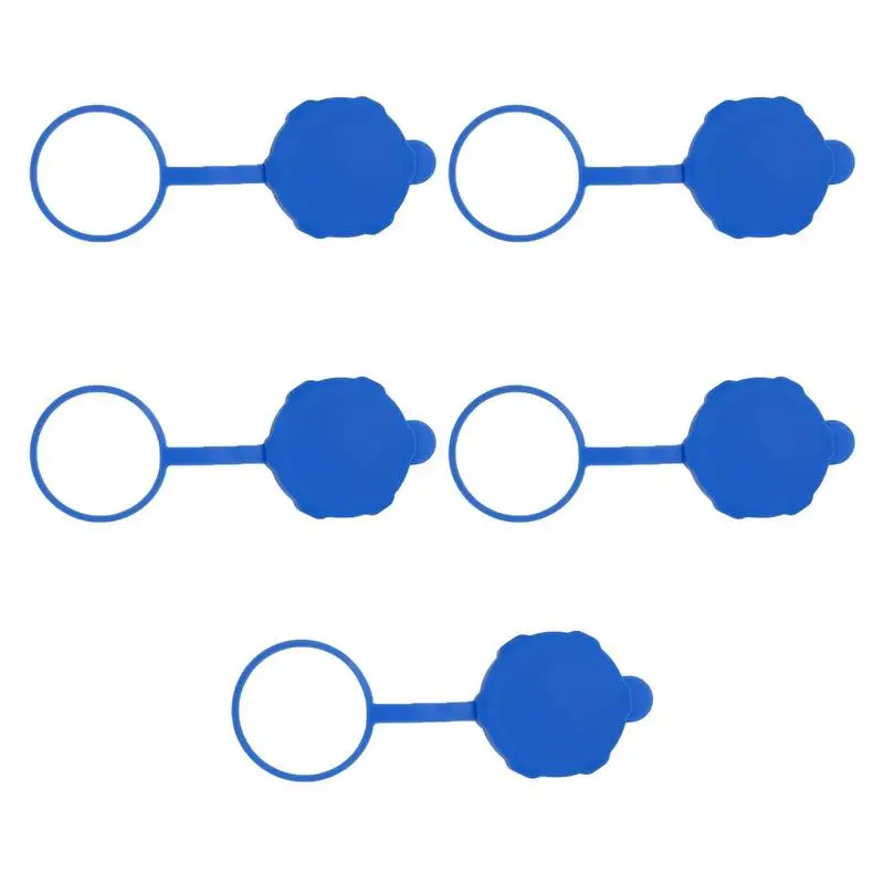5GallonBottleCapsReusable5pcsWaterCoolerJugCapsWithFixing