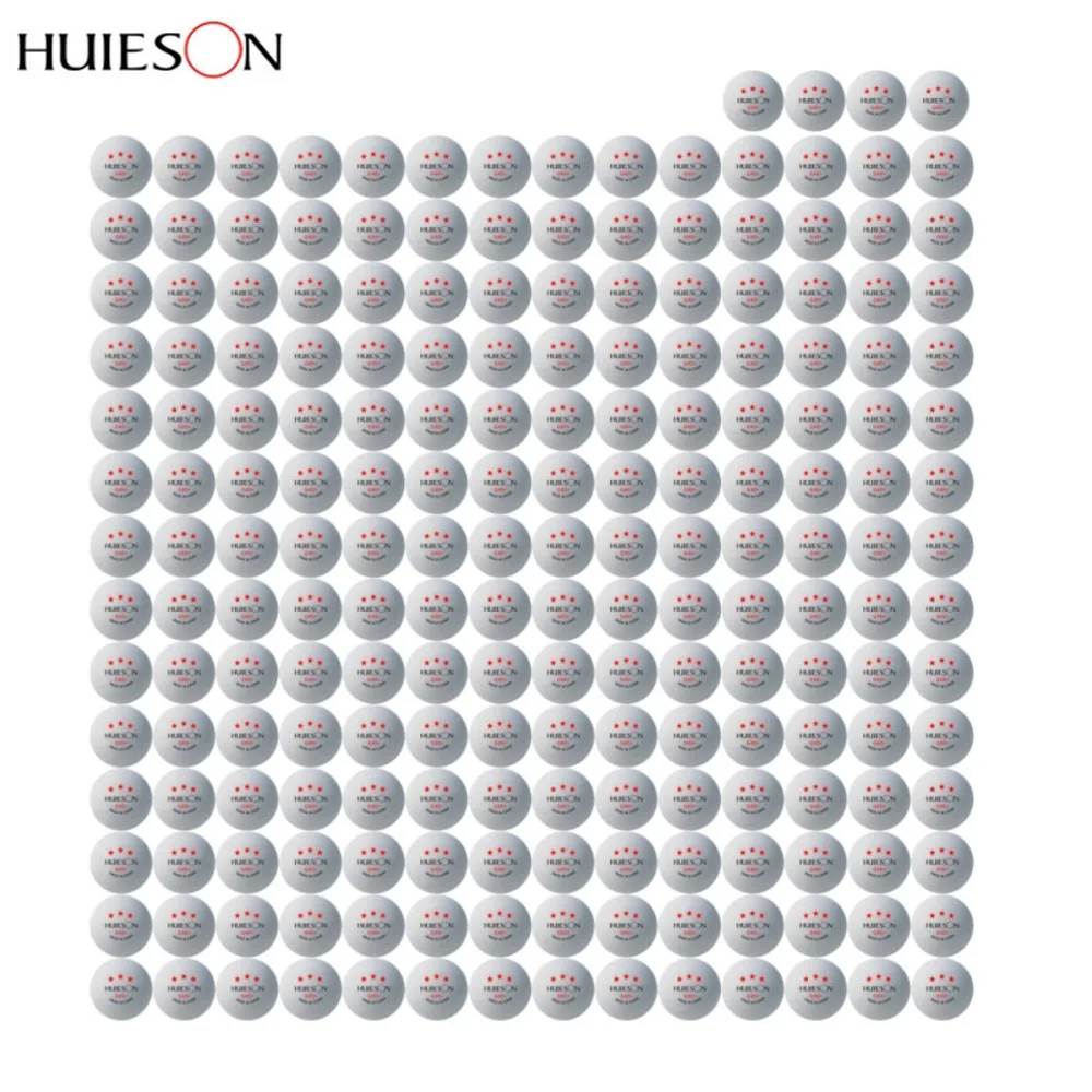 Table Tennis Balls 50/100/200 PCS Huieson G40+ Ping Pong Balls ABS Plastic Table Tennis Ball for Professional Club Training