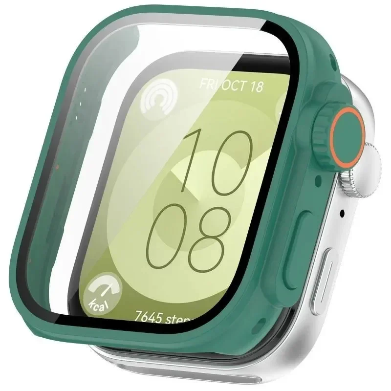 Ultra Case for Huawei Watch Fit - Enhanced Tempered Glass Screen Protector