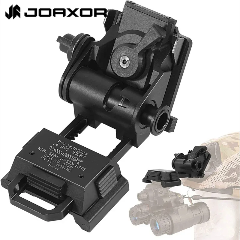 joaxor-Oculos-de-visao-noturna-para-caca-tatica-l4g24-nvg-metal-frame-acessorios-para-capacete-braco-para-pvs15-pvs18-gpnvg18