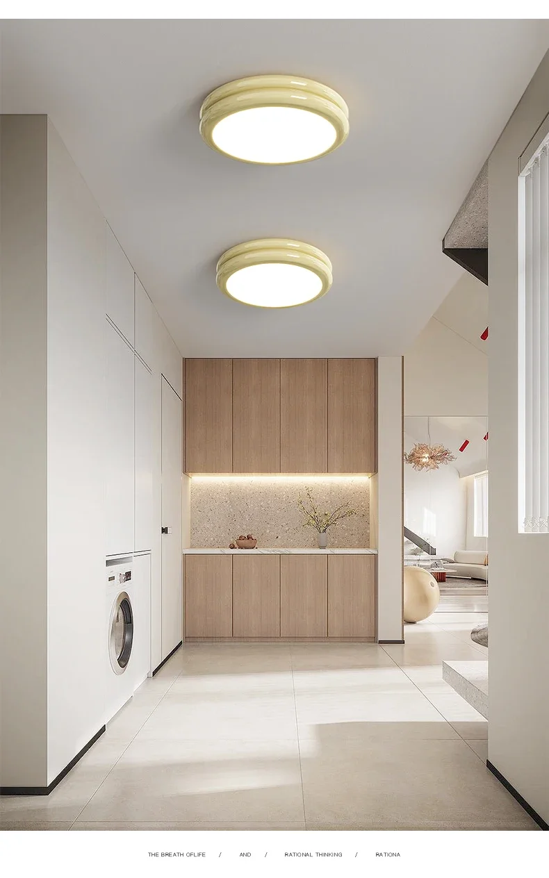 Description Picture 6 of itemModern Led Ceiling Light 110v 220v Ceiling Chandelier Lamp Hallway Aisle Corridor for Living Room Bedroom Dining Room Kitchen