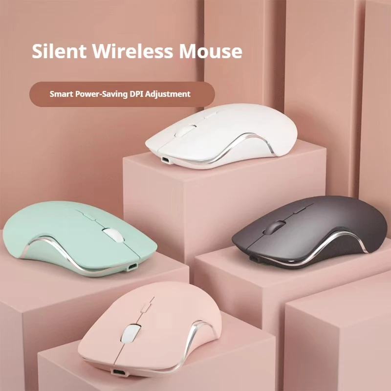 2026 New Products Sell Well Wireless Mouse 2.4G Game mouse ergonomic mute mouse high DPI large battery long battery life NEW HOT
