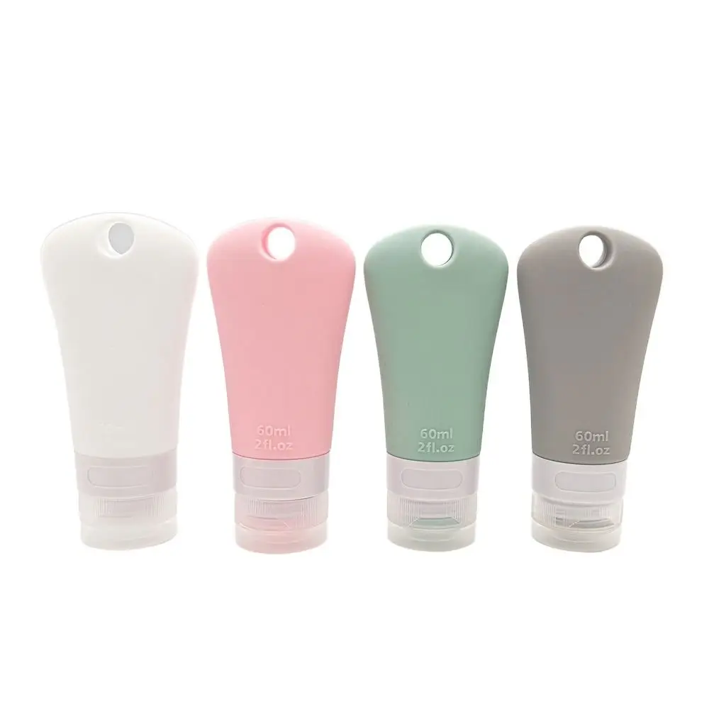 

60ml Shampoo Refillable Bottle Portable Hand Washing Shower Gel Sub-bottling Tube Lotion Bottling Cosmetic Bottle Travel