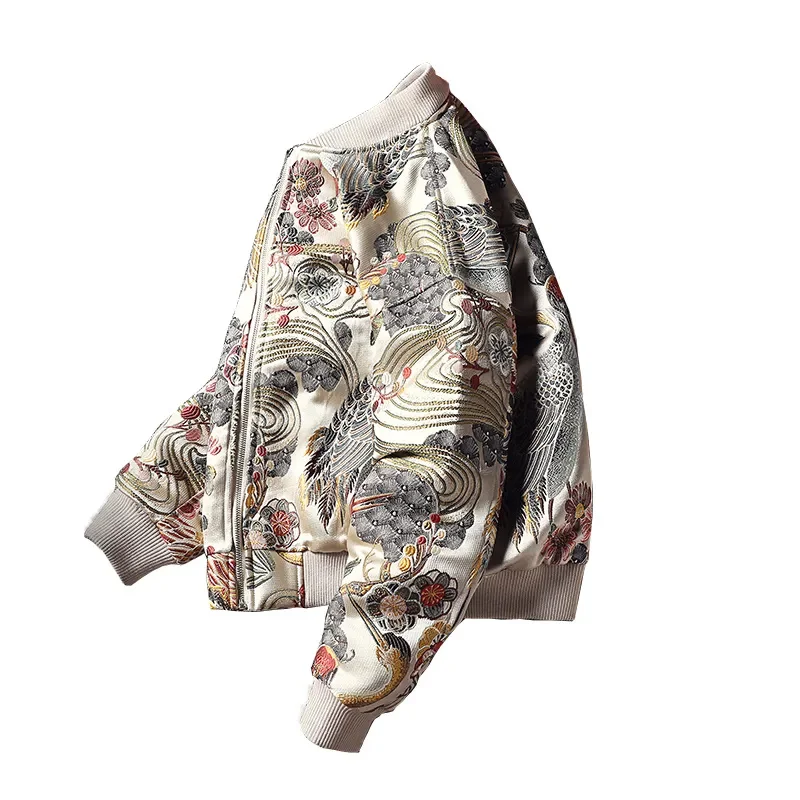 

Embroidered Jacket 2023 New Fashion Boutique plus Size Men's Hip Hop casual Big yards Bohemian style