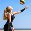 Volleyball Arm Sleeves For Youth Girls & Boys S-L Compression Volleyball Arm Sleeves Forearm Sleeves With Protection For Youth 4