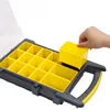 Hardware household plastic portable toolbox hydraulic electrical parts box finishing storage box tools box 4