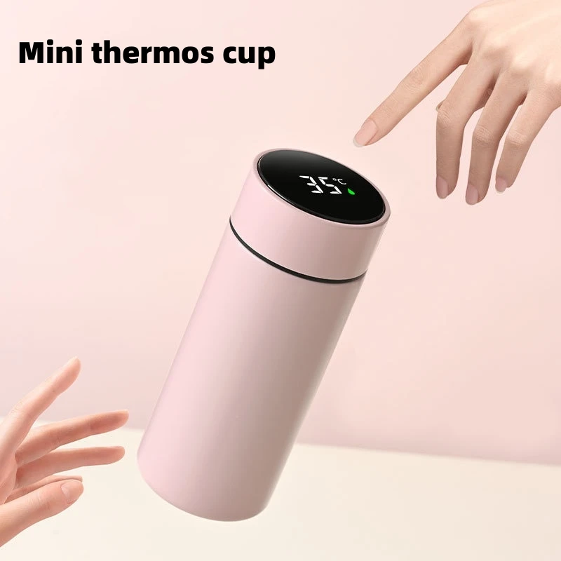 Stainless Steel Thermal Water Bottle with Temperature Display