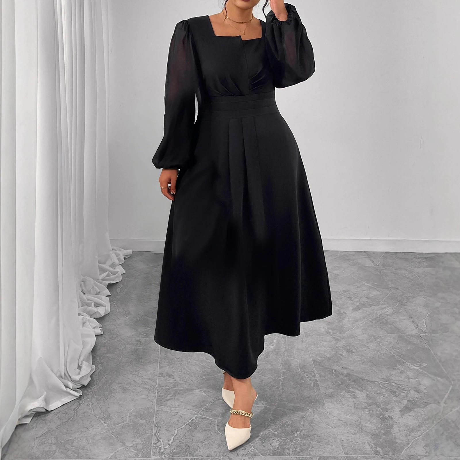 Women s Winter Coats Plus Size Hooded Faux Fur Trimmed Parka Jacket with Pockets and Drawstring Waist