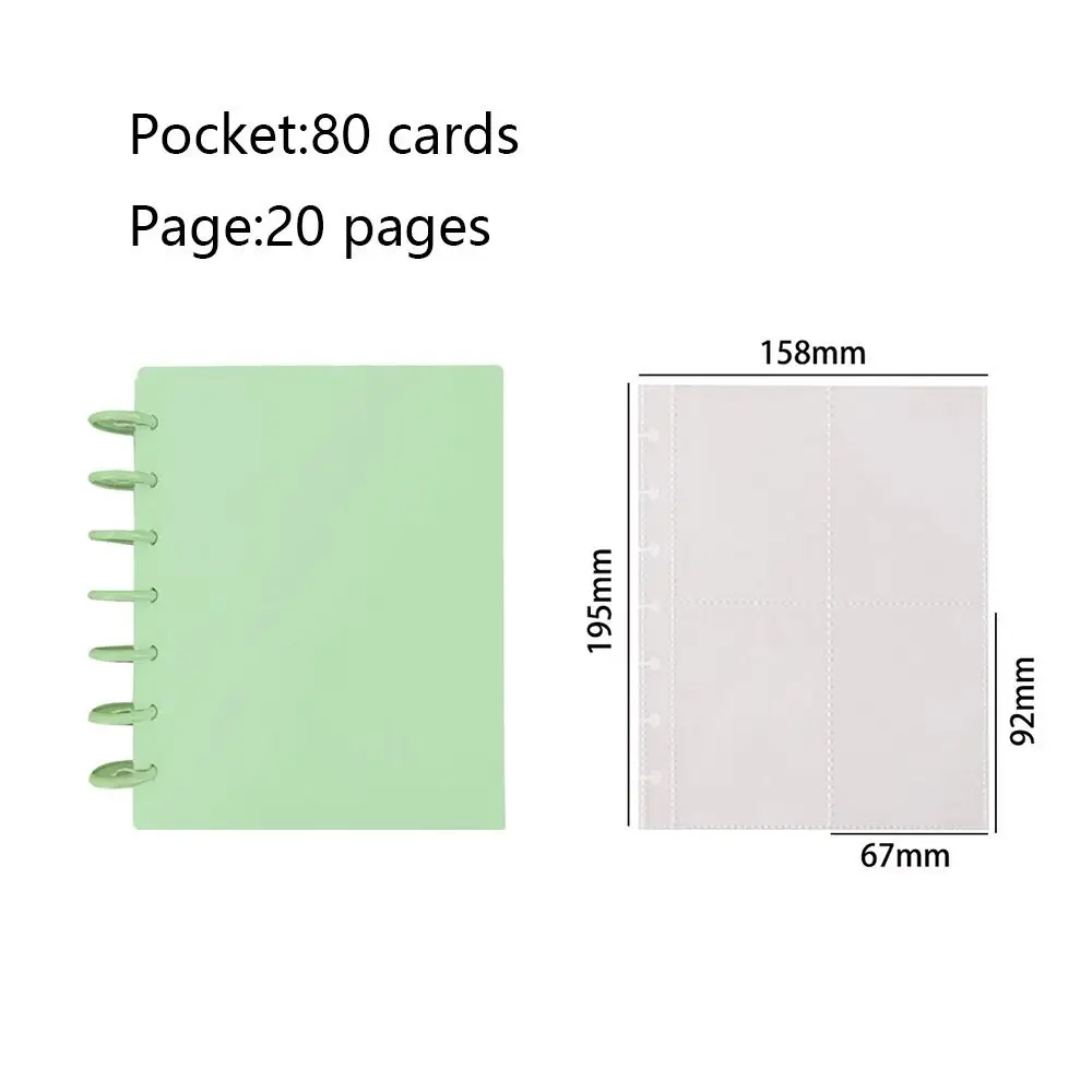 Kpop Idol Photocard Holder - Stylish Multi-Pocket Loose-Leaf Album