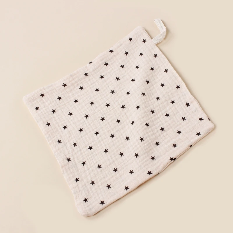 Small Square Washcloths for Babies Soft Absorbent Cotton SalivaTowel Baby Bibs Absorbent Cotton Wash Towel 9"X9" Gift