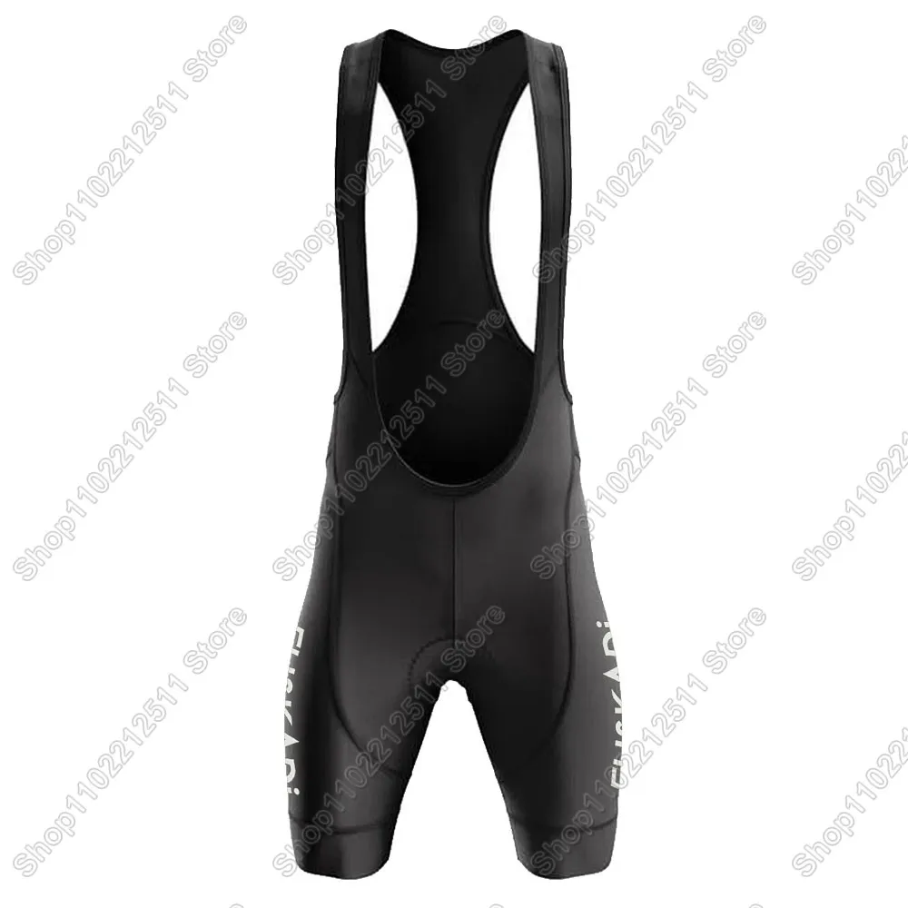 Euskadi Team Cycling Jersey Set Mens Summer Clothing Road Bike Suit Mountain Bicycle Shirt Bib Shorts MTB Ropa Maillot