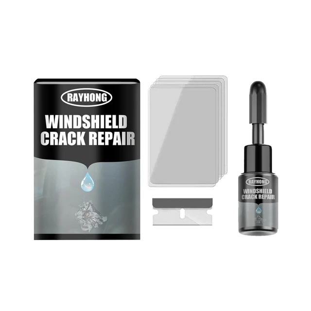 Windshield Crack Repair Kit Car Cracked Glass Repair Fluid Car Windscreen  Chips Cracks Glass Scratch Remover Repairing Tool - AliExpress