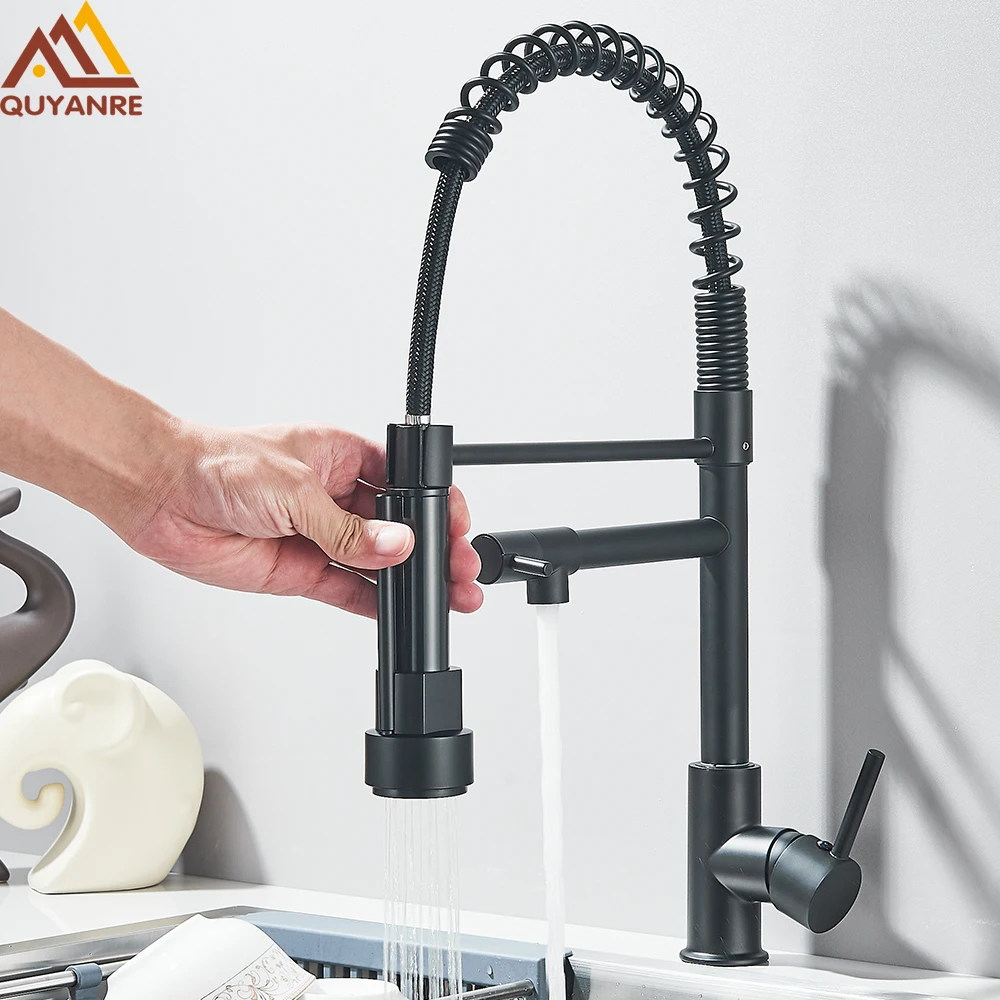 Rubinetto da cucina con tubo flessibile esteso