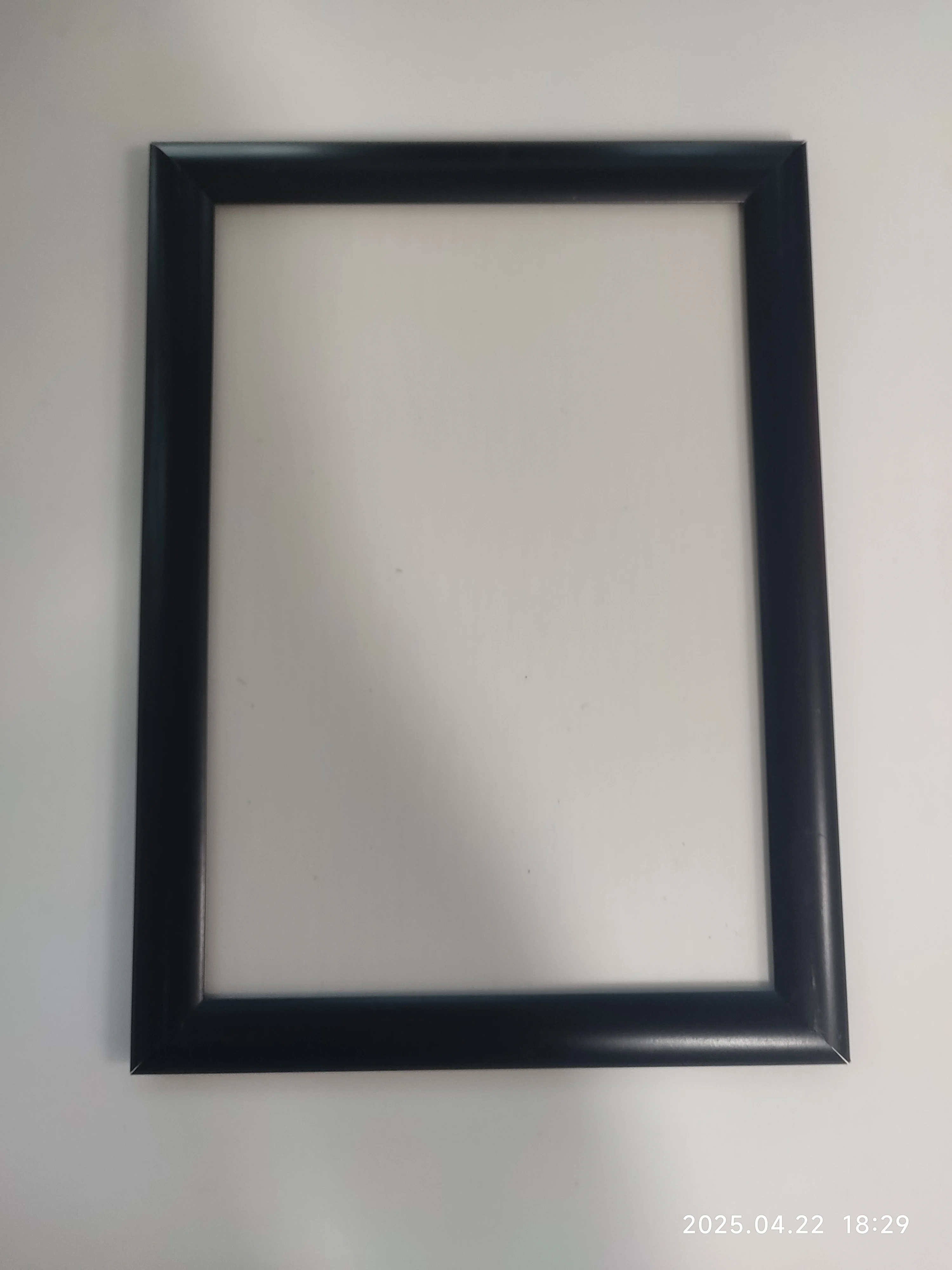 Aluminum alloy advertising frame poster frame, front open design for changing content more conveniently and quickly