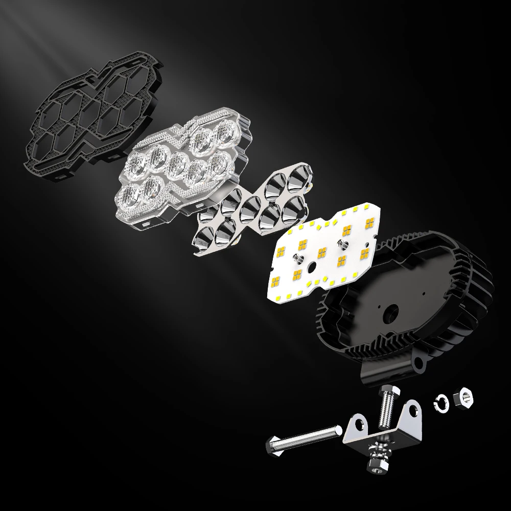5.5Inch Work Fog Light LED Headlight Light Auto Fog Light Led Light Bar for Moto