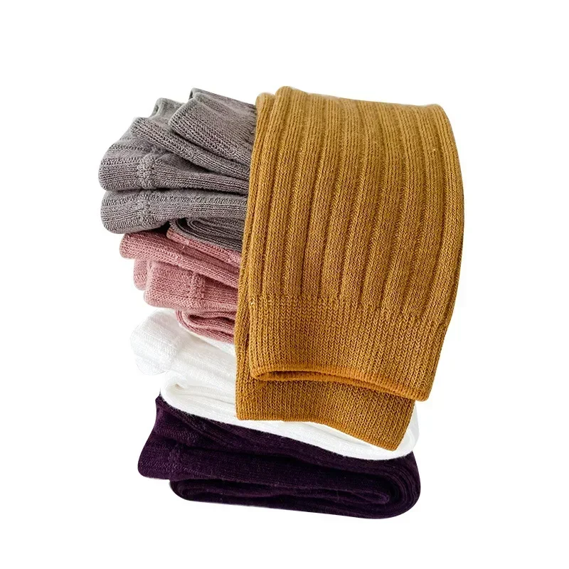 Kids Trousers Spring Autumn Baby Toddler Pants Newborn Infant Girls Boys Cotton Stretch pantyhose Soild basic Leggings
