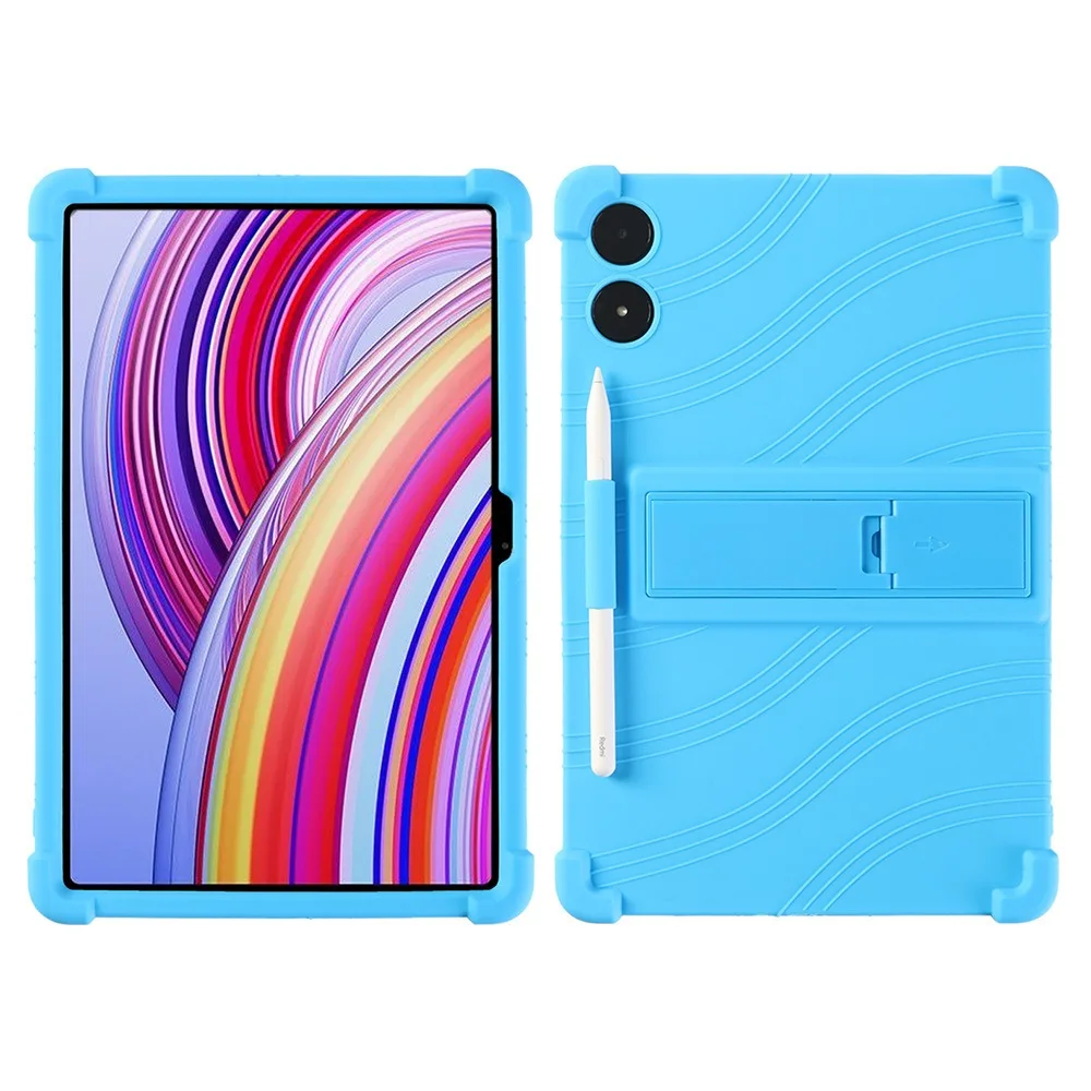 Soft Silicone Shockproof Tablet Case with Bracket