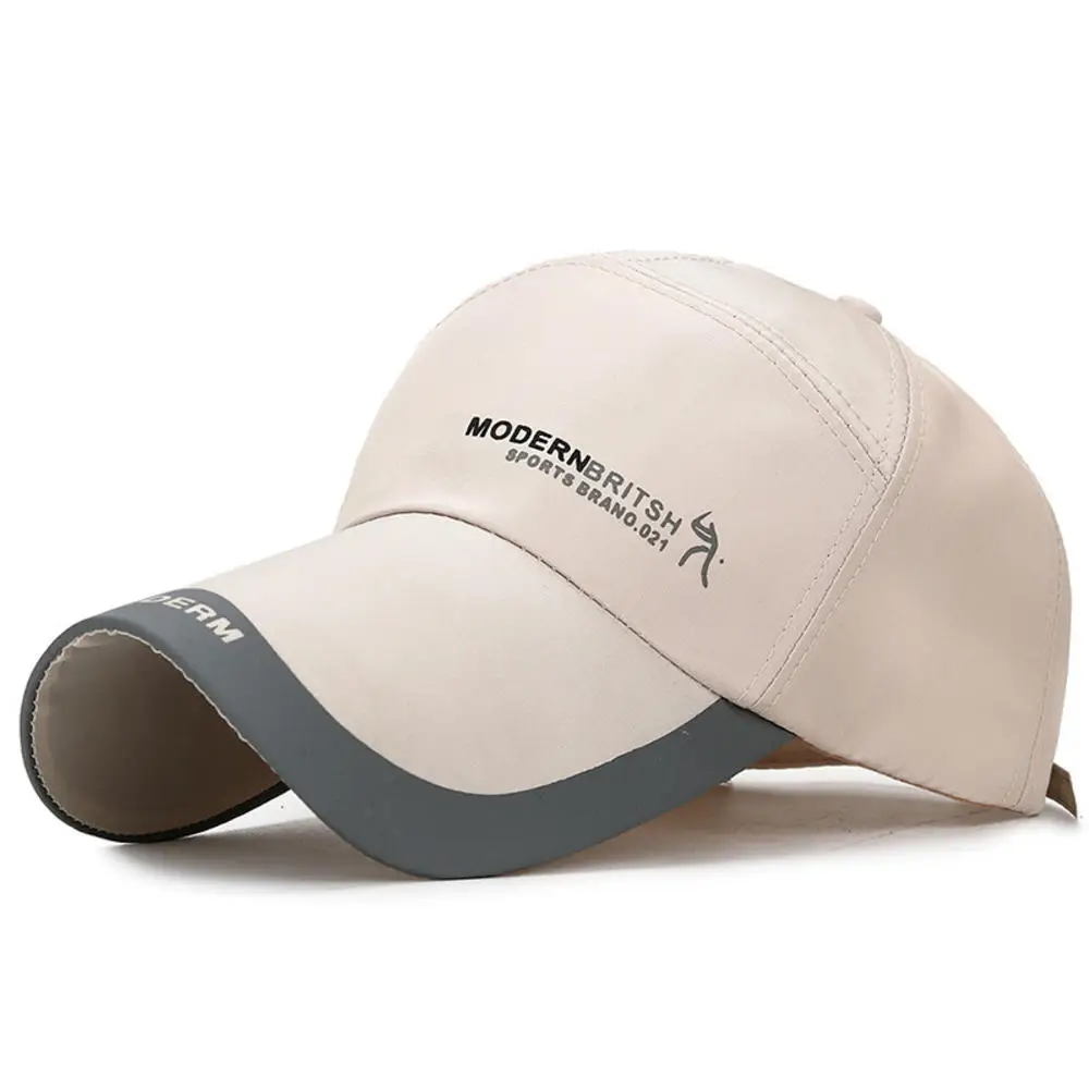 Boné de beisebol masculino feminino verão algodão chapéu bordado snapback hip-hop boné adulto esporte chapéu de sol casual borda longa protetor solar boné de golfe_voghion.com